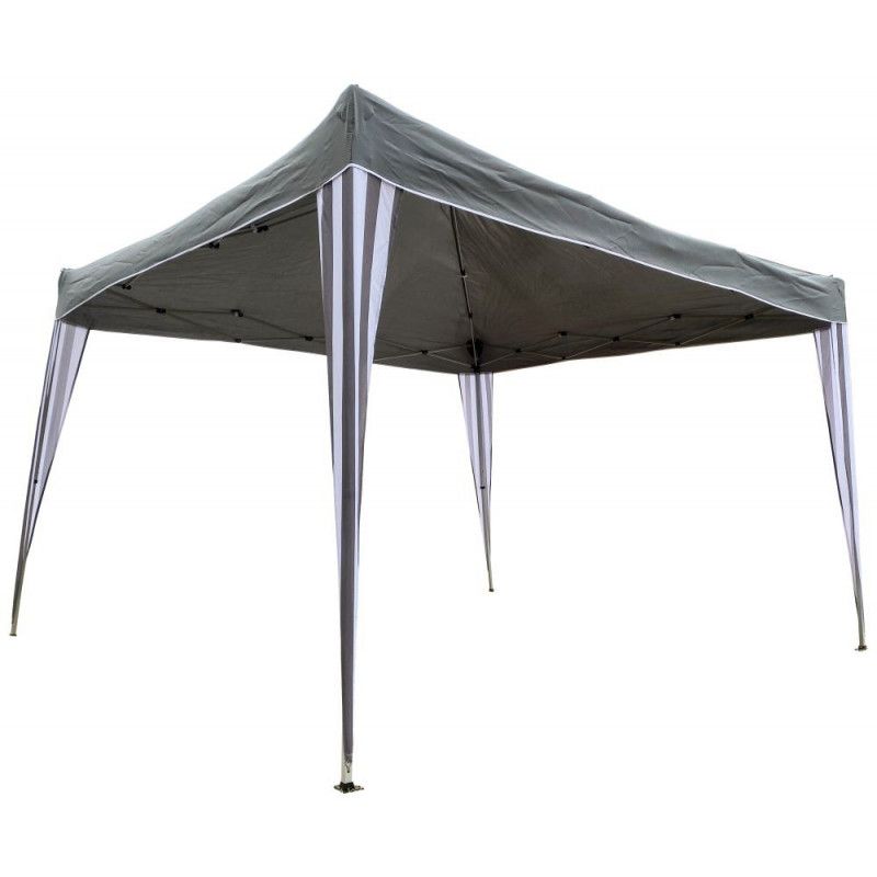 Pawilon ogrodowy 4iQ Group 3x3m szary rozkładany 1szt.