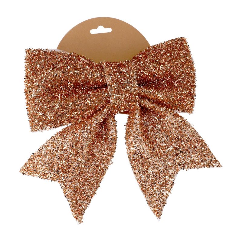 Kokarda dekoracyjna 19 x 22 cm złota