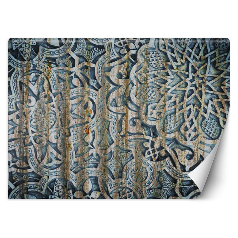 Fototapeta Feeby Mandale Kształty Błękit 100x70 1 szt