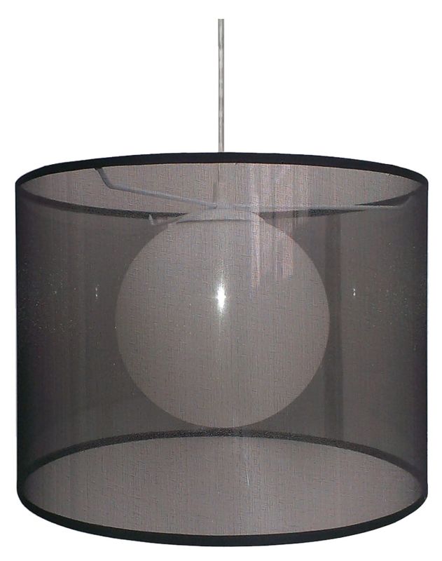 Lampa sufitowa Candellux Chicago biało-czarna wym: 110 x 35 x 35 cm 1xE27 x 60W 1 szt.