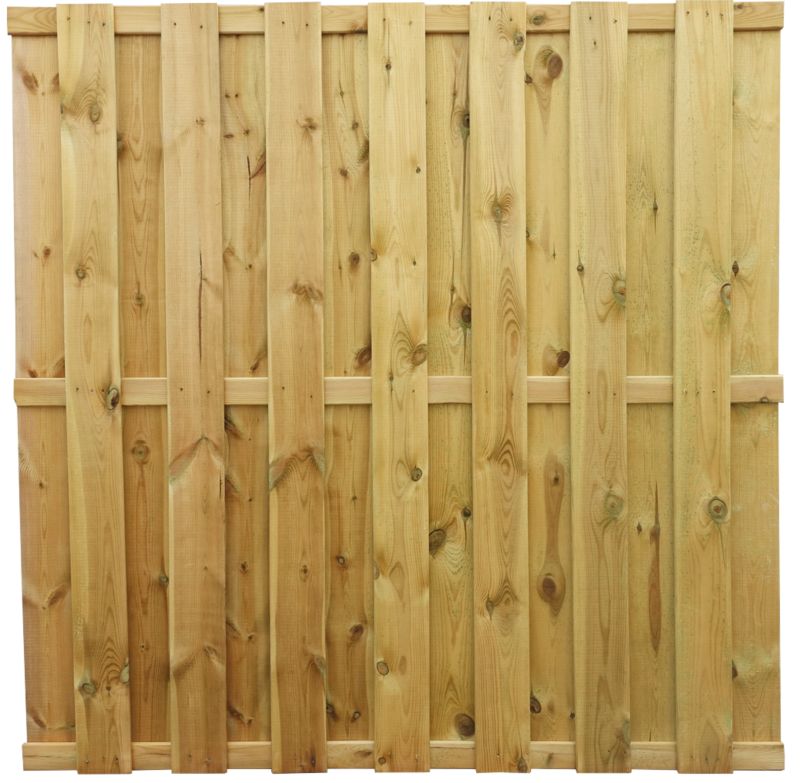 Płot Cardiff prosty Roma 180x180 cm 1szt.