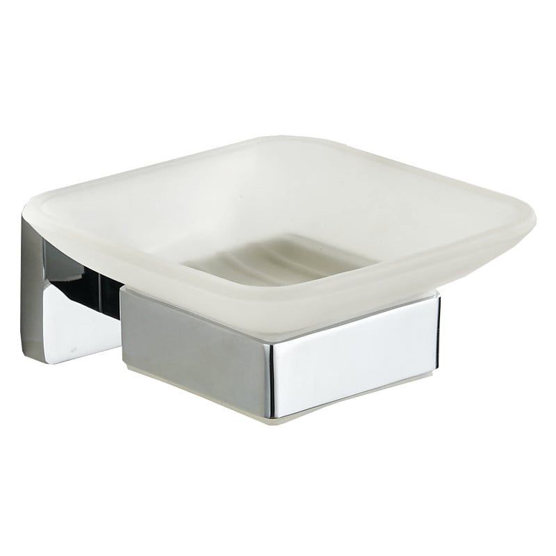 Mydelniczka ścienna Mexen Asis chrom 10,2x5,2x12 cm 1 szt.