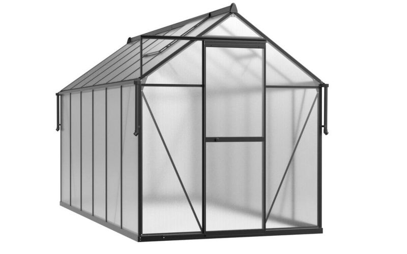 Szklarnia Cultivo z Poliwęglanu Ogrodowa Slide-In Czarna 1 szt