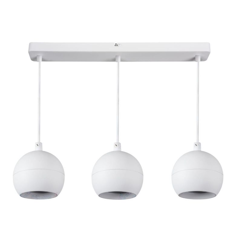 Lampa sufitowa Kanlux Galoba biała wym: 108 x 43 x 9 cm 3xGU10 x 35W 1 szt.