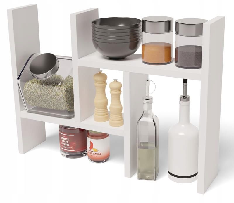 Półka kuchenna Matkam stojąca EX3 biały 1 szt.