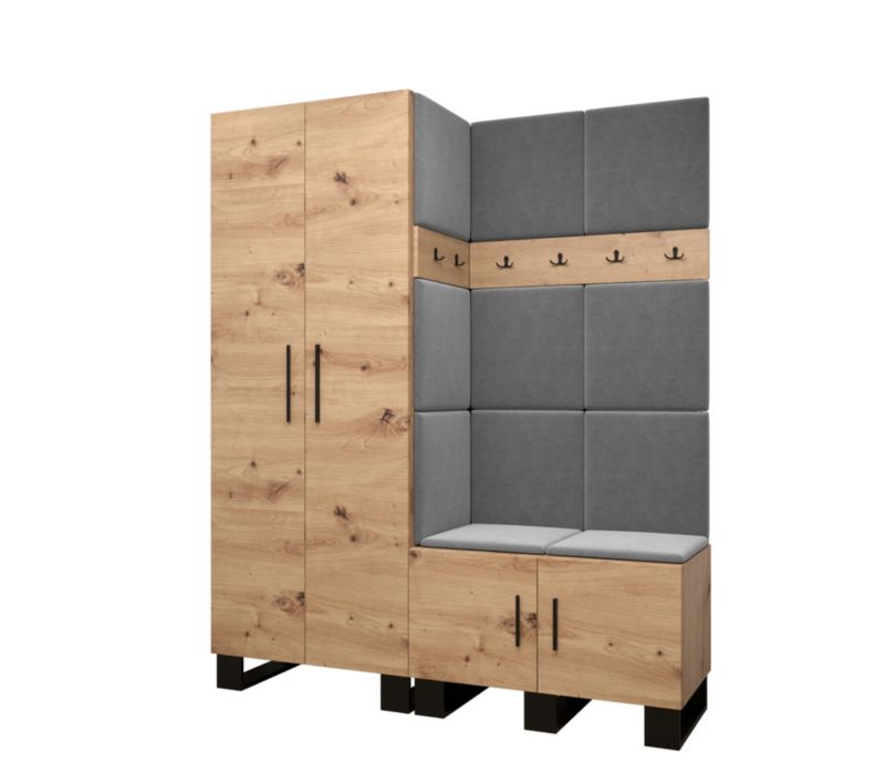 Garderoba do przedpokoju Abiks ARTIN 2 artisan+manila16 1szt.