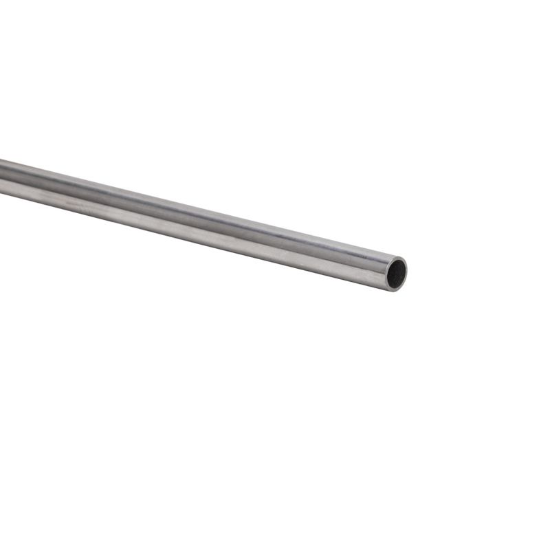 Rura okrągła inox gładka 1000 x 10 x 1 mm kolor naturalny