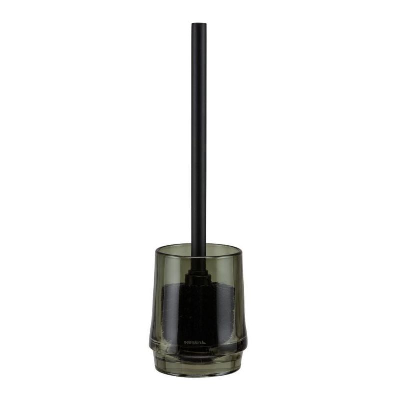 Szczotka toaletowa Sealskin Mood wolnostojąca zielona szkło, 1 szt.