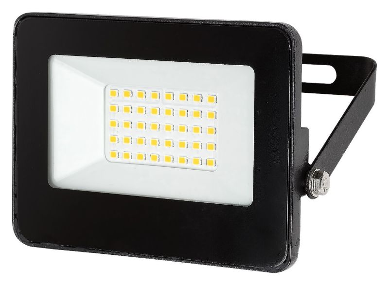 Naświetlacz LED Rabalux czarno-przezroczysty LED 20W 4000K 2200lm IP65 wym: 10,8 x 13,6 x 4 cm metal - 1 szt.