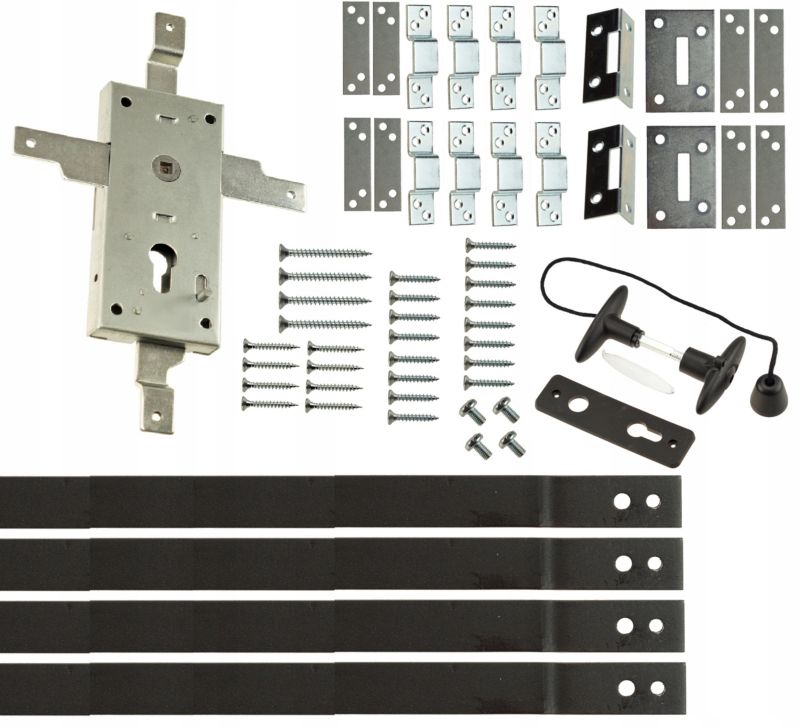 Zamek FEINZ Do Drzwi Garażowych Bram Kastel 4 Komplet 1 szt.