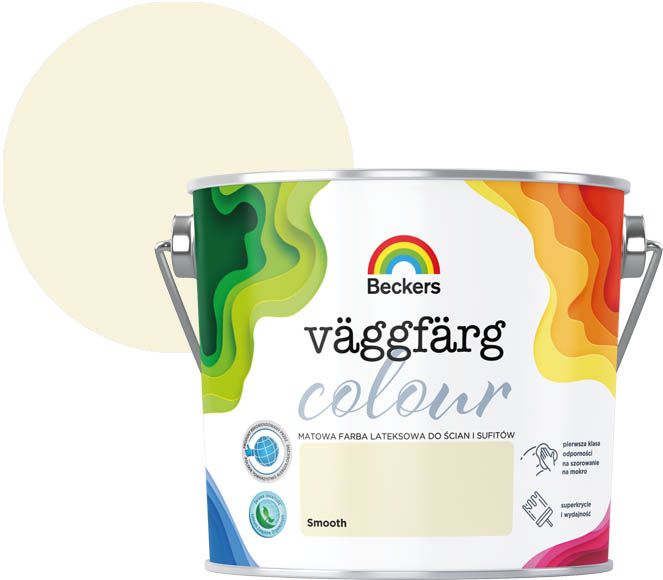 Farba kolorowa Beckers Vaggfarg Colour smooth 2,5 l