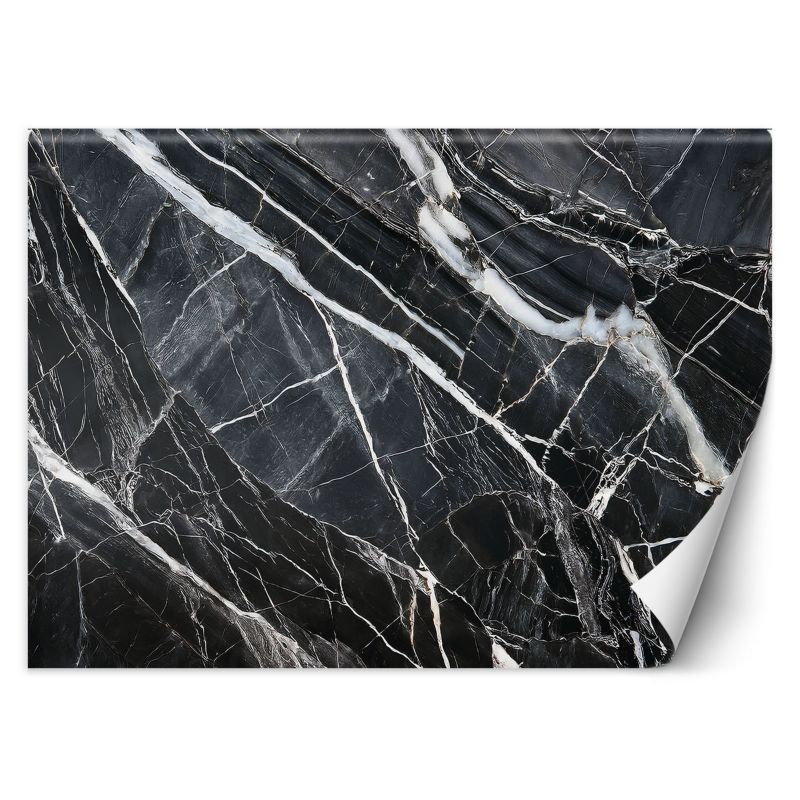 Fototapeta Feeby Czarno Biały Marmur Tekstura 350x245 1 szt
