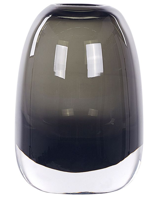 Wazon na kwiaty Fyska Szkło Ciemnoszary 1 szt.