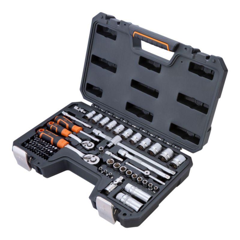 Zestaw nasadek Magnusson 1/4" 3/8" 67 sztuk