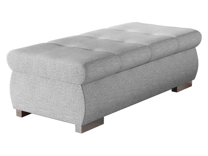 Pufa MIRJAN 24 Orkan Duża jasnoszary 1 szt.