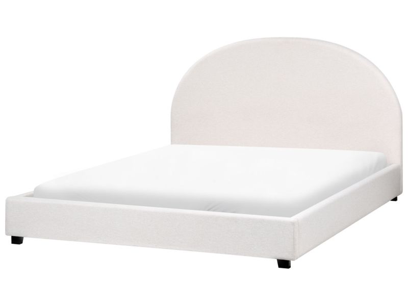 Łóżko Vaucluse 160 x 200 cm Złamana biel 1 szt.