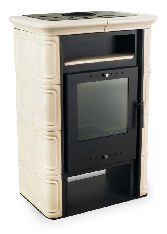 Piec kominkowy kaflowy Nordflam VERA CAPPUCCINO MPL 6 kW 1 szt.