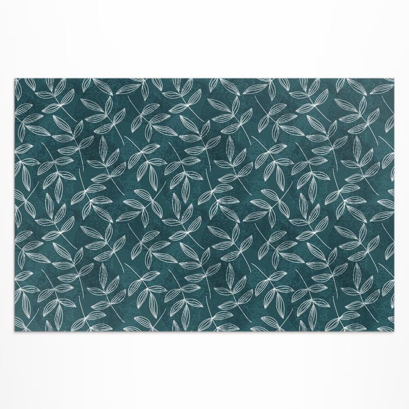 Dywan Winylowy Z Nadrukiem Wallfluent 60x90 cm Minimalistyczne gałązki 1 szt.