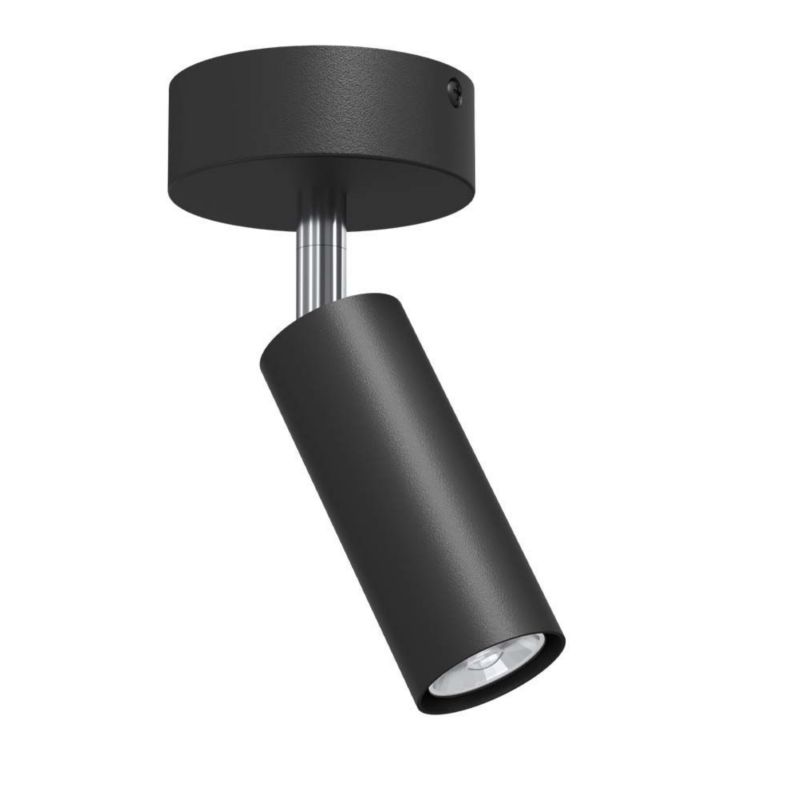 Spot Brosline Point czarny 1 x GU10 x 4W IP20 wym: 17,5 x 8 x 8 cm - 1 szt.