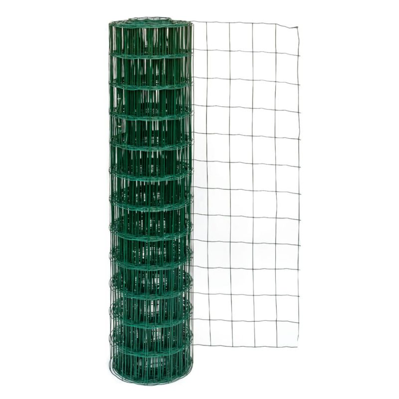 Siatka ogrodzeniowa Lun Fix 120cm zielona zgrzewana 20mb 1szt.