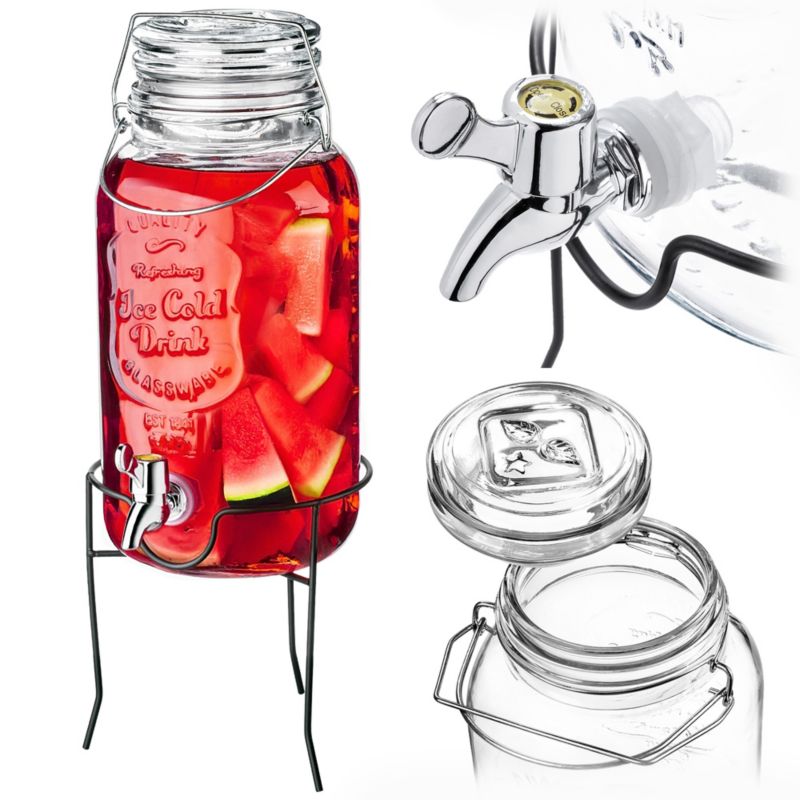 KADAX Słój z kranikiem na podstawce 4L 2010 K1