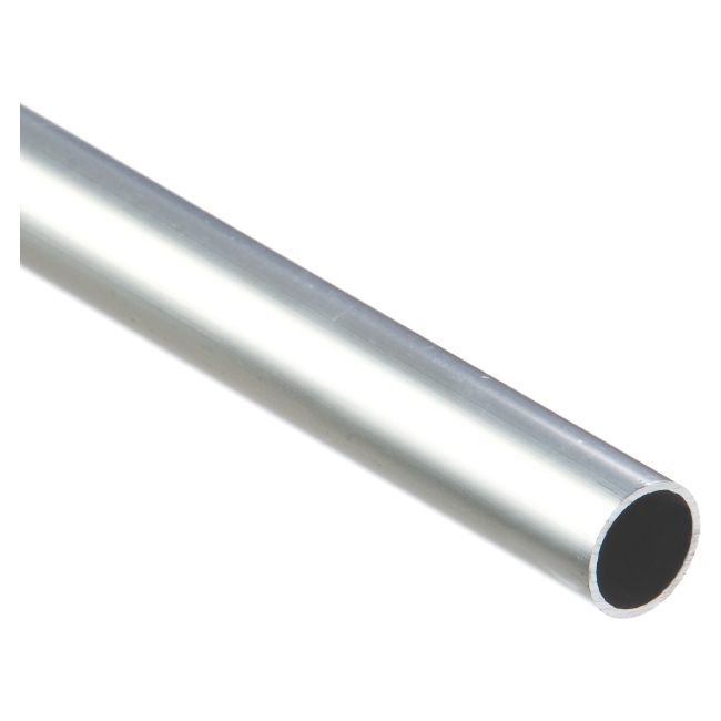 Rura okrągła Cezar 12 x 1 mm 1 m aluminium naturalne