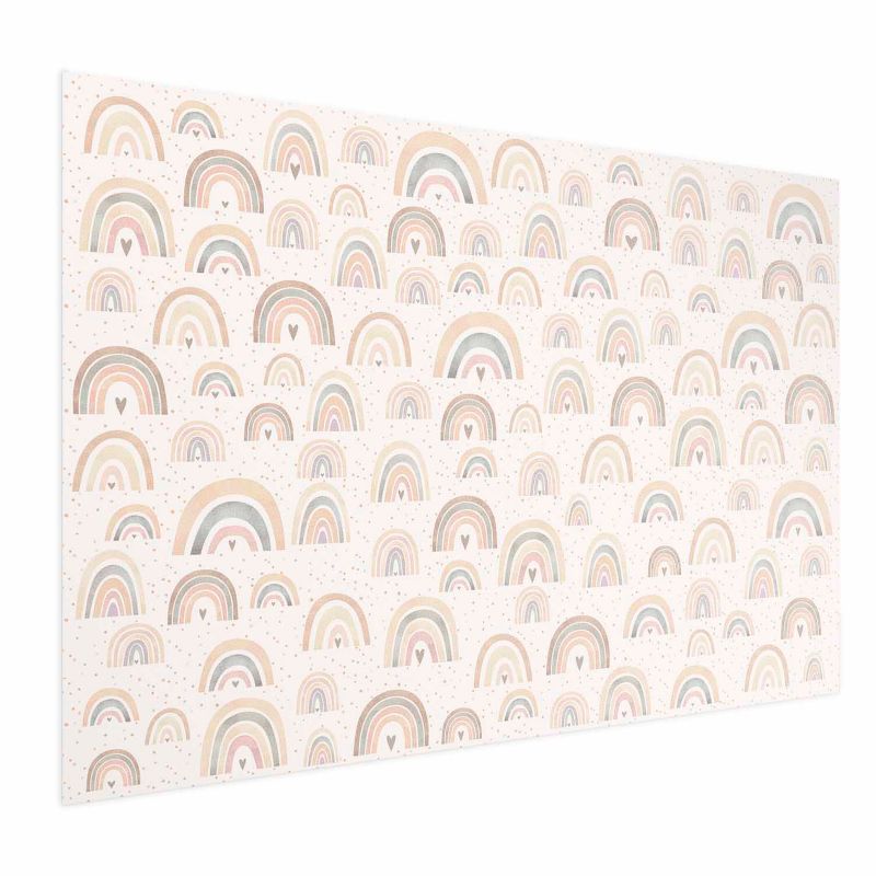 Plakat Artgeist Tęcze i serca 30x21 cm bez ramy 1 szt