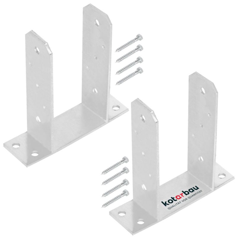 Podstawa słupa KOTARBAU tt przykręcana 100 mm 2 szt.