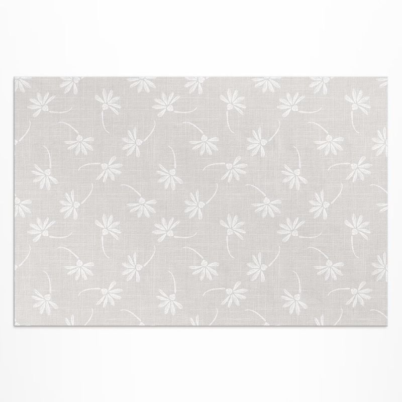 Balkonowy Dywan Winylowy Wallfluent 80x120 cm Delikatne kwiatki 1 szt.