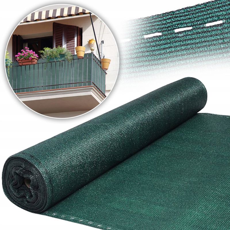 Siatka cieniująca Bradas osłonowa maskująca 55% 1x50m zielona 1 szt.