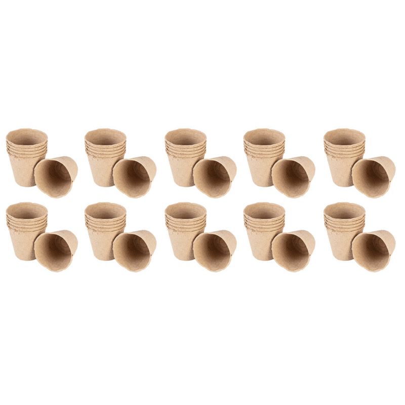 Rozsadniki torfowe VERTO 8 x 8 x 7.8 cm, 60 sztuk 1 kpl