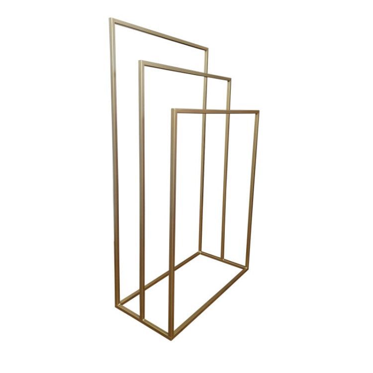 Kwietnik Atos LAURA 20x20x70cm czarny 1 szt