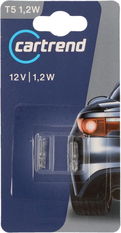 Żarówki samochodowe T5 1.2W 2 sztuki