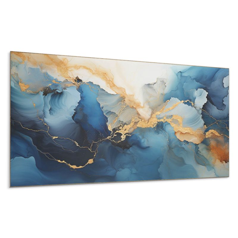 Panel samoprzylepny Wallfluent 100x50 cm Dynamiczny motyw falowy 1 szt.