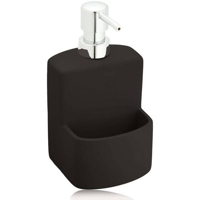 Dozownik Wenko Festival 2w1 czarny 380 ml ceramiczny Soft-Touch 1 szt.