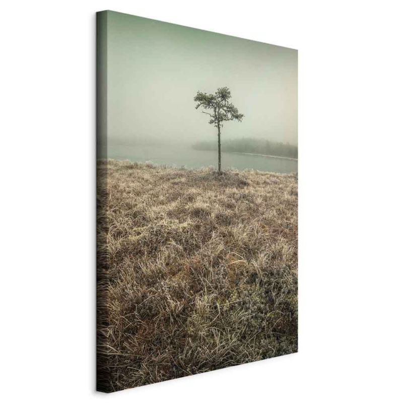 Obraz Artgeist Nad brzegiem jeziora 80 x 120 cm płótno włoskie 1 szt