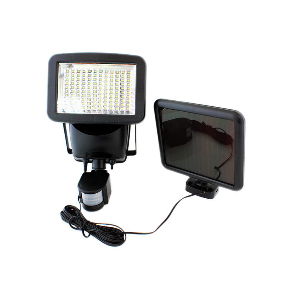 LAMPA LED 120 +AKU +panel słonecznyZD45A halogen solarny - Henryx24