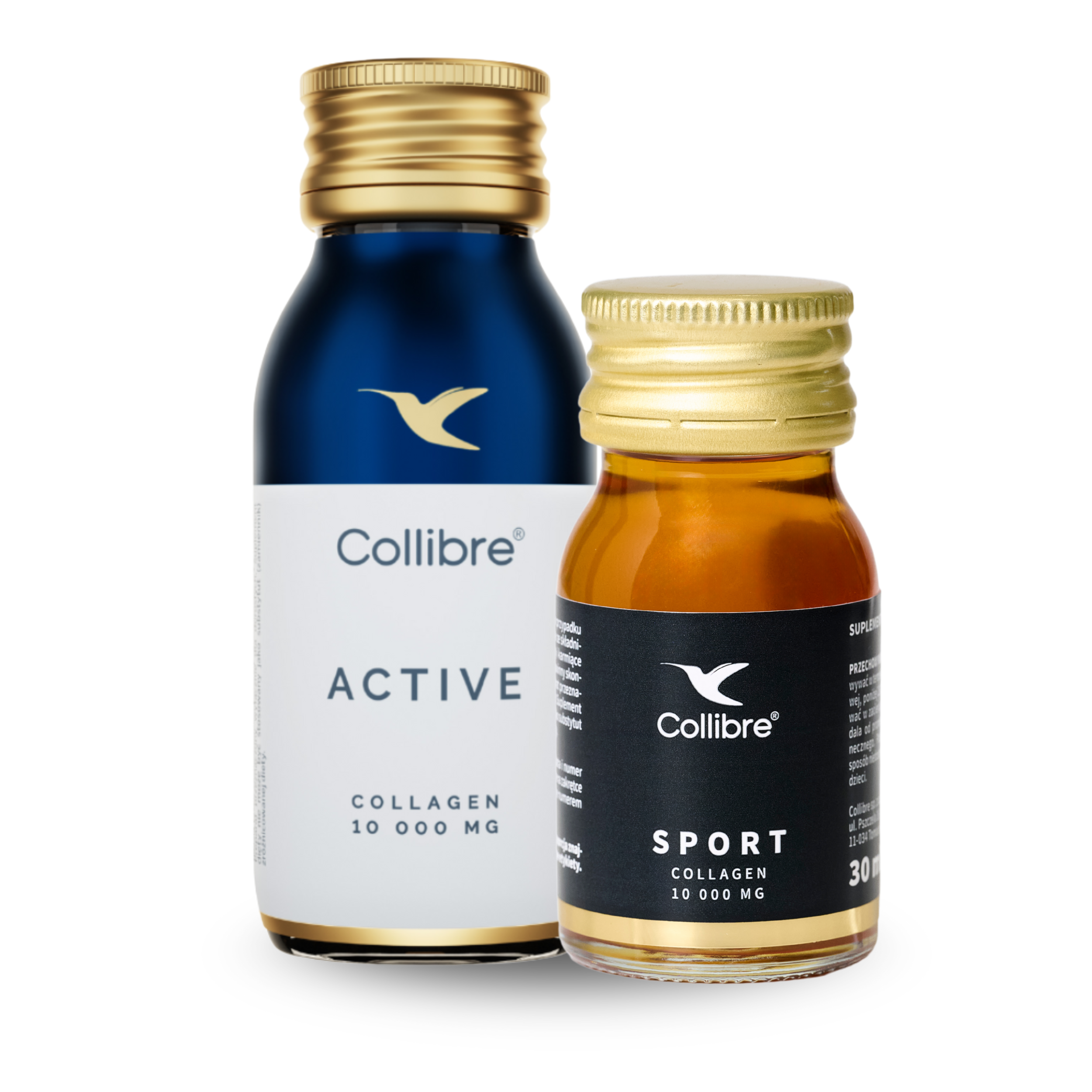 Kolagen Collibre Active Shot (Zawartość zestawu: 180x butelka 60ml + 15x 30ml)