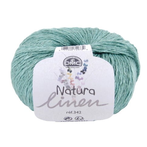 Włóczka lniana DMC Natura Linen kol. 08 morski