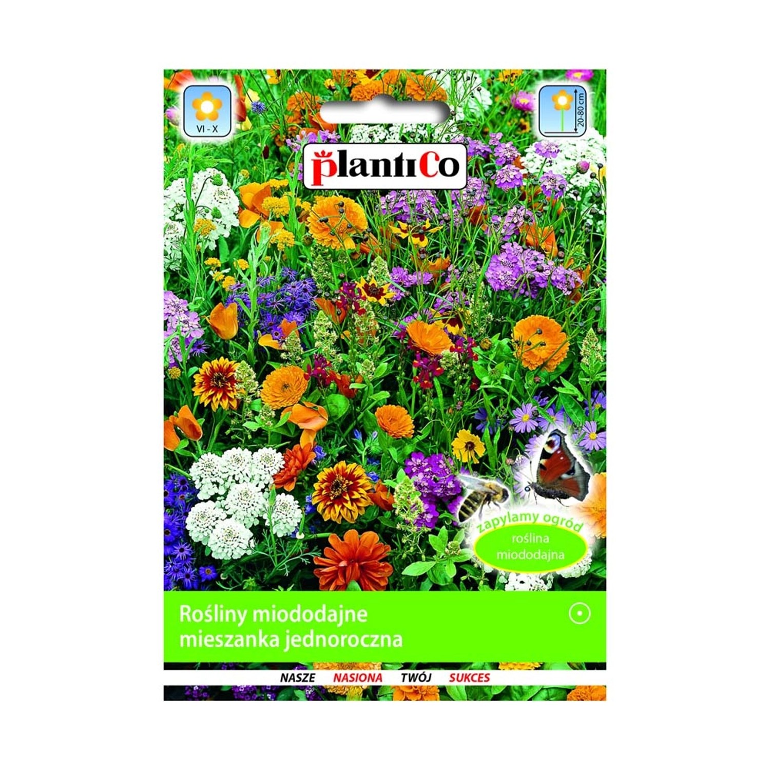 Plantico Rośliny miododajne mieszanka jednoroczne 10g