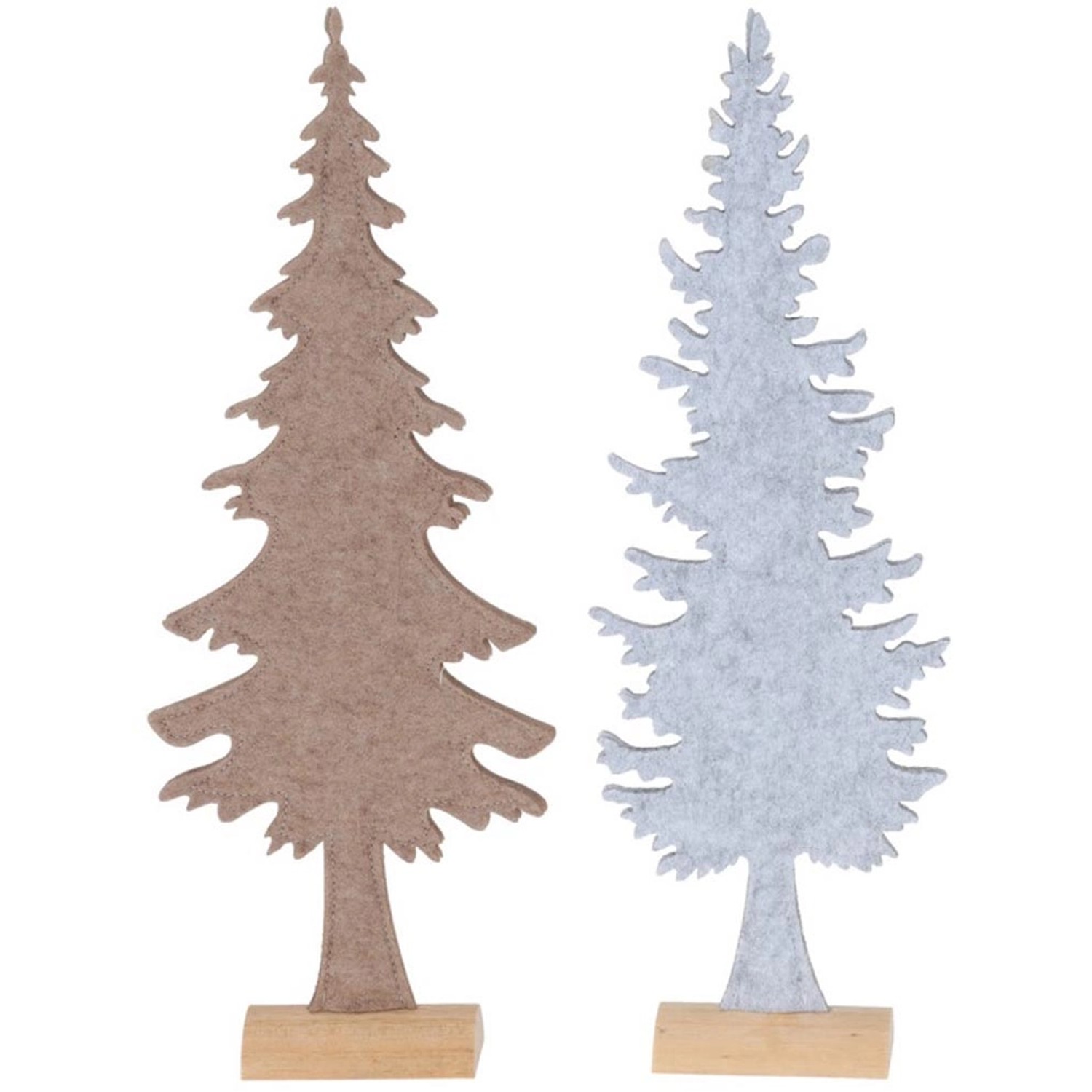 Drzewko stojące drewniane mix kolorów - 30 cm