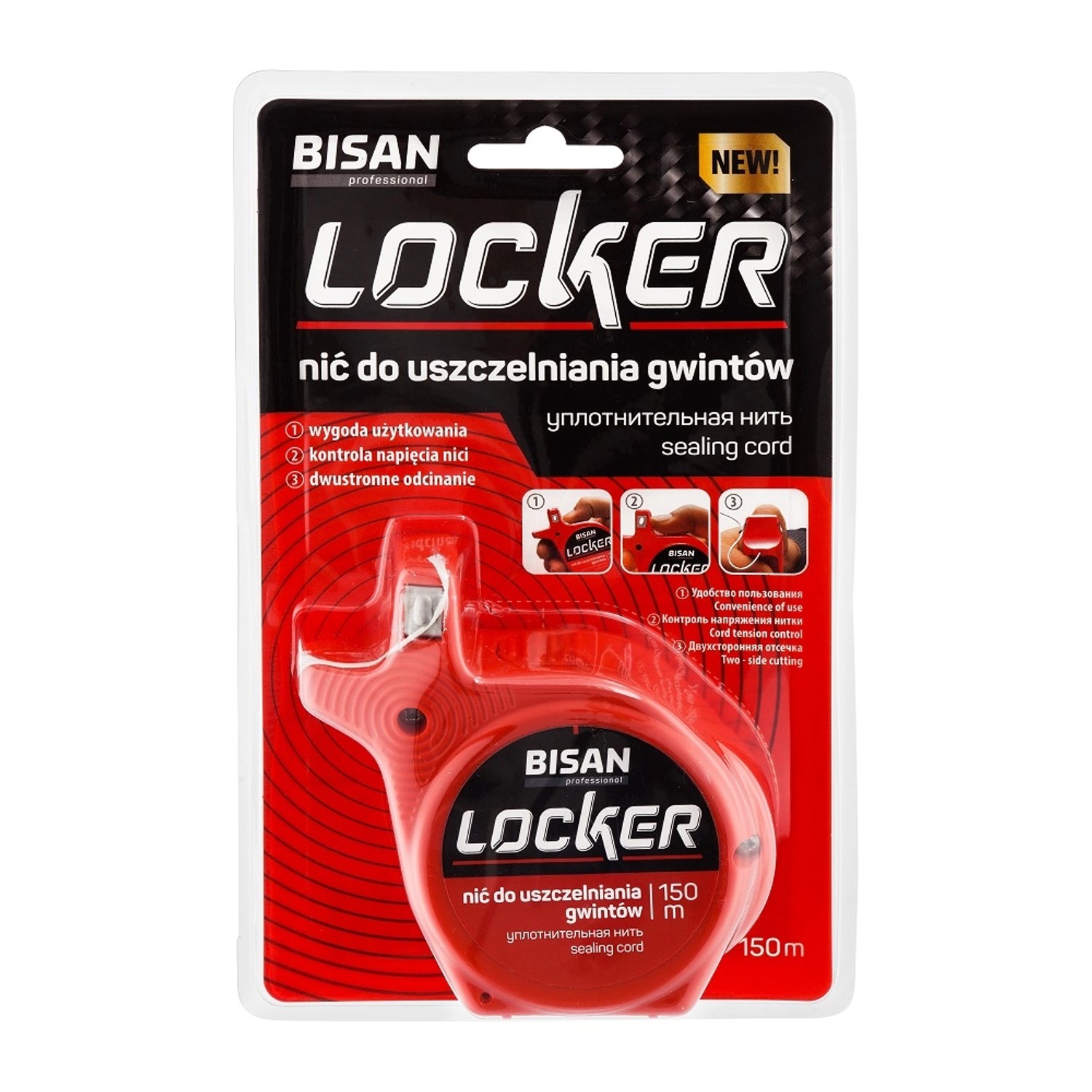 Bisan Nić uszczelniająca Locker 150 mb