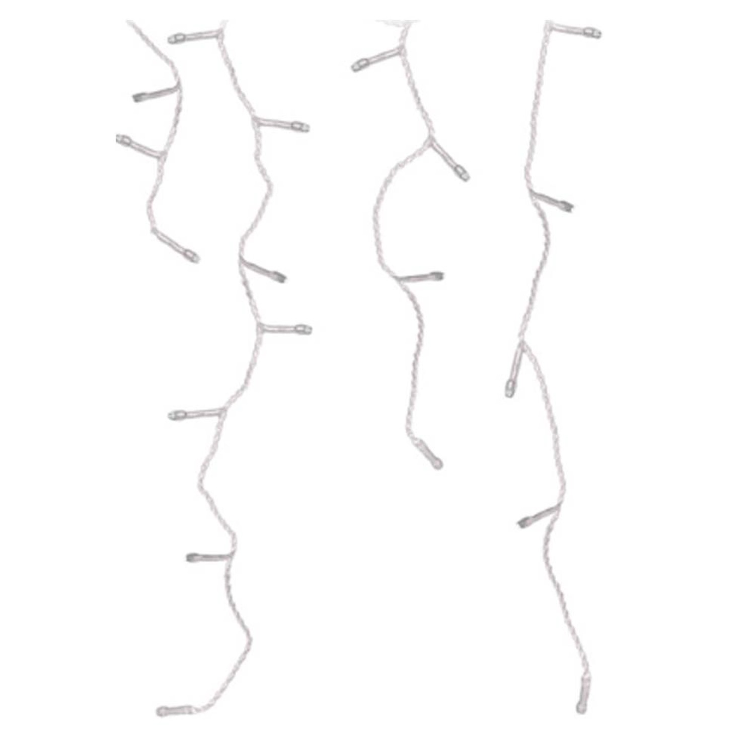 Kurtyna wew./zewn. 360 LED ciepły biały