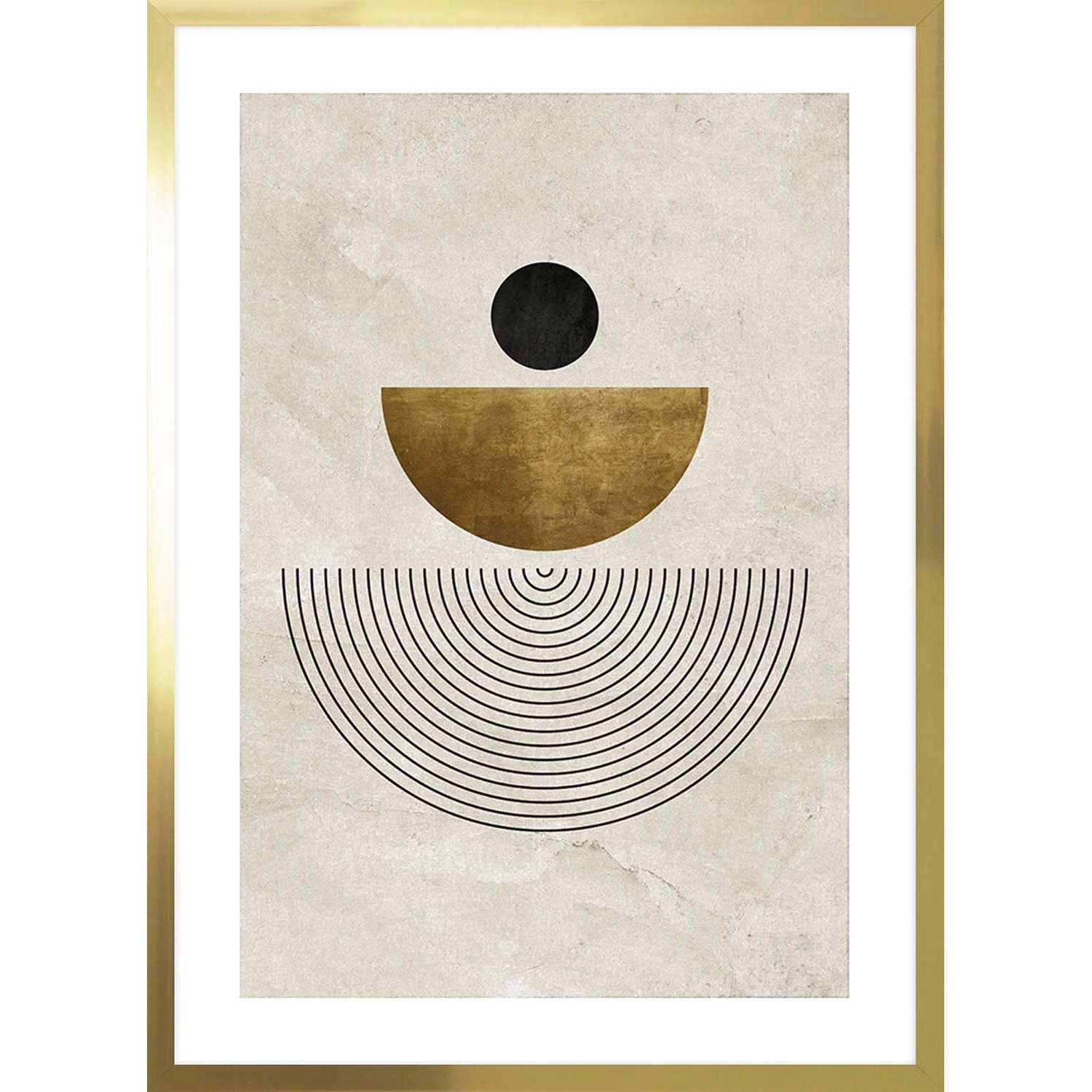 ARS LONGA Obraz ABSTRACT ZEN FORMS 53 x 73 cm