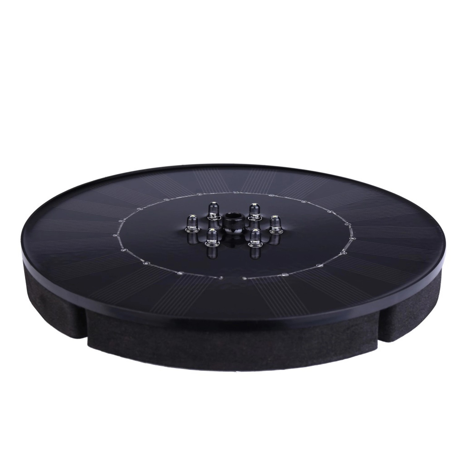 Fontanna solarna Azalia - śr. 18 cm