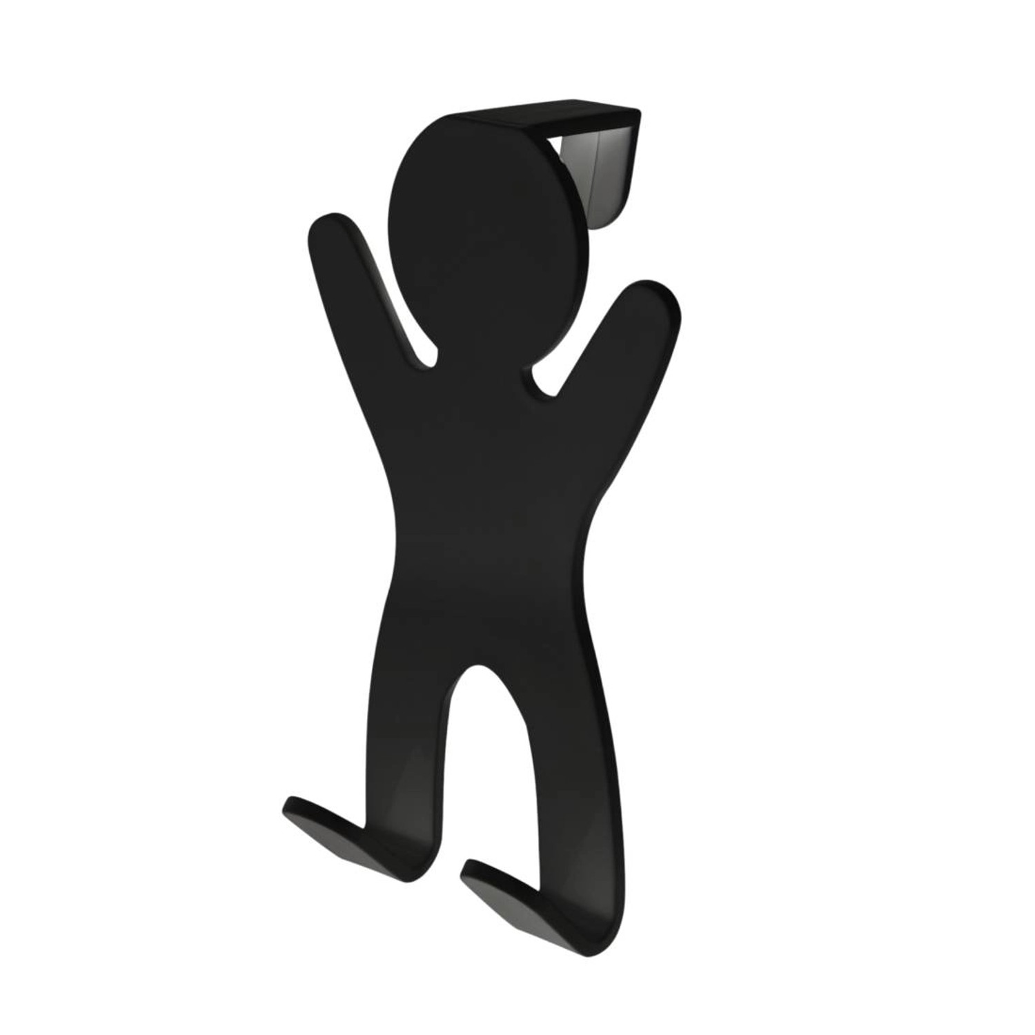 Bisk wieszak City podwójny czarny