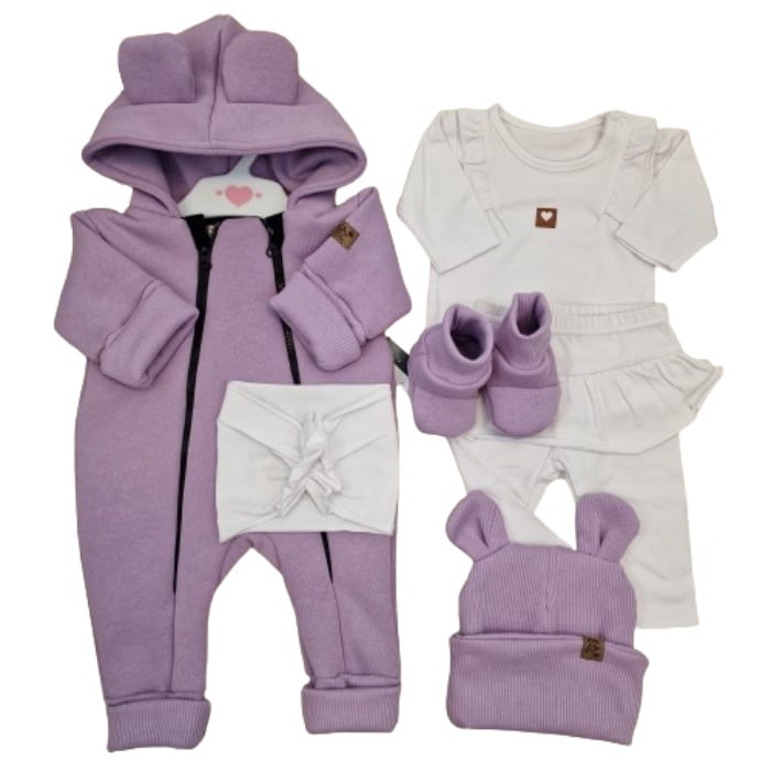 WYPRAWKA STYLIZACJA NA WIOSNĘ PASTELOWA LILA ZZ - 86