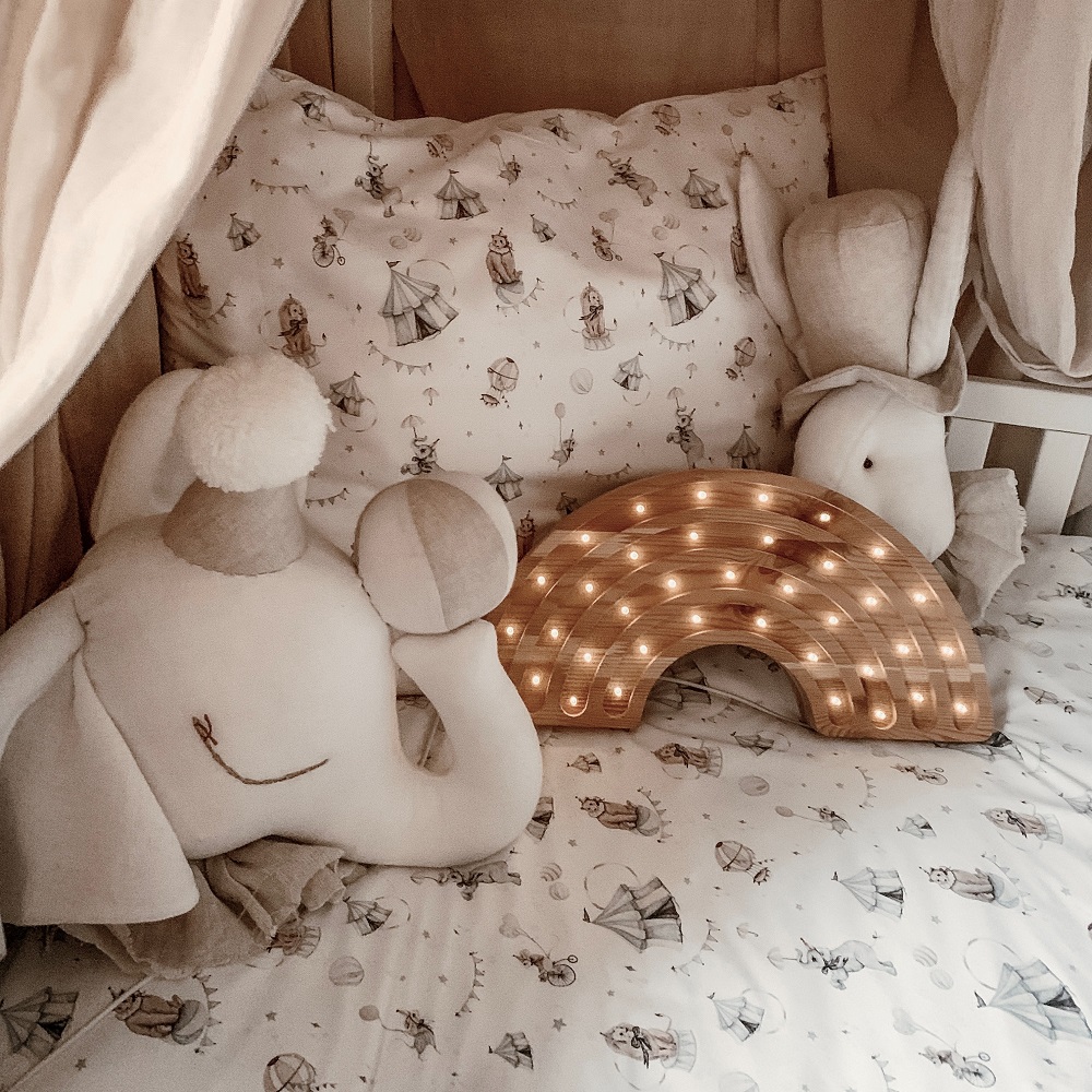 Komplet pościeli Baśniowy Cyrk 100x135 cm - Pościel bez wypełnienia