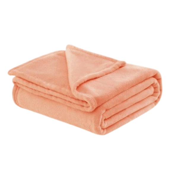 Pluszowy kocyk pretty orange NS - 264*229