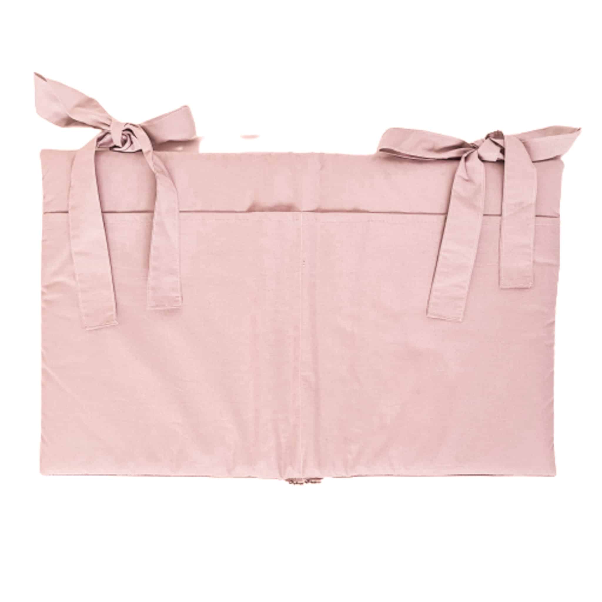 Organizer do łóżeczka mały brudny róż